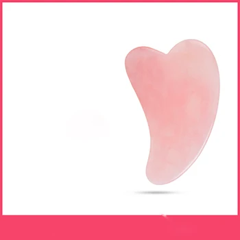 

Natural Rose Quartz Jade Massage Roller Guasha Board Set Crystal Stone Gouache Scraper Face Massager Anti Wrinkle Beauty Tools