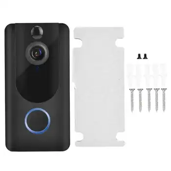 

Smart Wireless WiFi DoorBell Video Night Camera Record Home Security System cerradura electrica