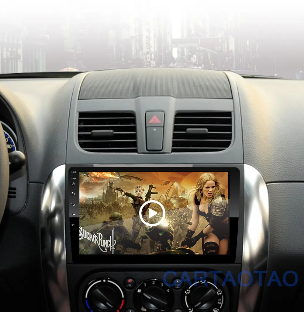 2G+ 32G " 2din Android 8,1 GO автомобильный dvd-плеер для Suzuki SX4 2006 2007 2008 2009 2010 2011 2012 автомобильный Радио gps навигация wifi
