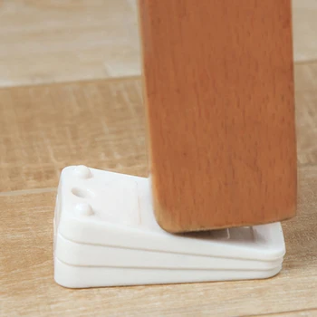 

6pcs Stable Tables Small Stackable Hardware Durable Furniture Pads Non Slip Multifunctional ABS Portable Toilet Leveling Shims