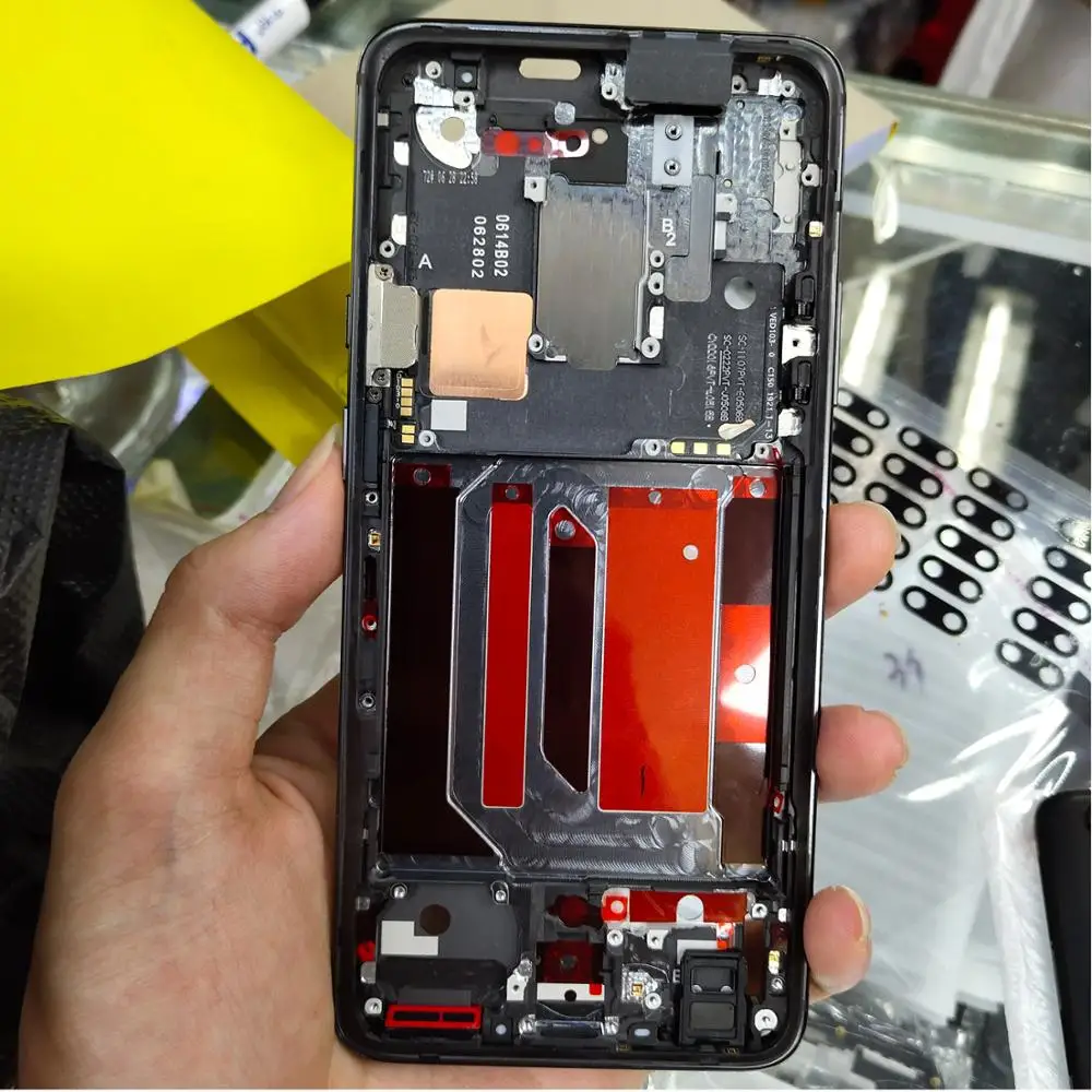 Оригинальный 6 7 дюймовый корпус для OnePlus Pro 1 + GM1910 передняя панель ободок ЖК