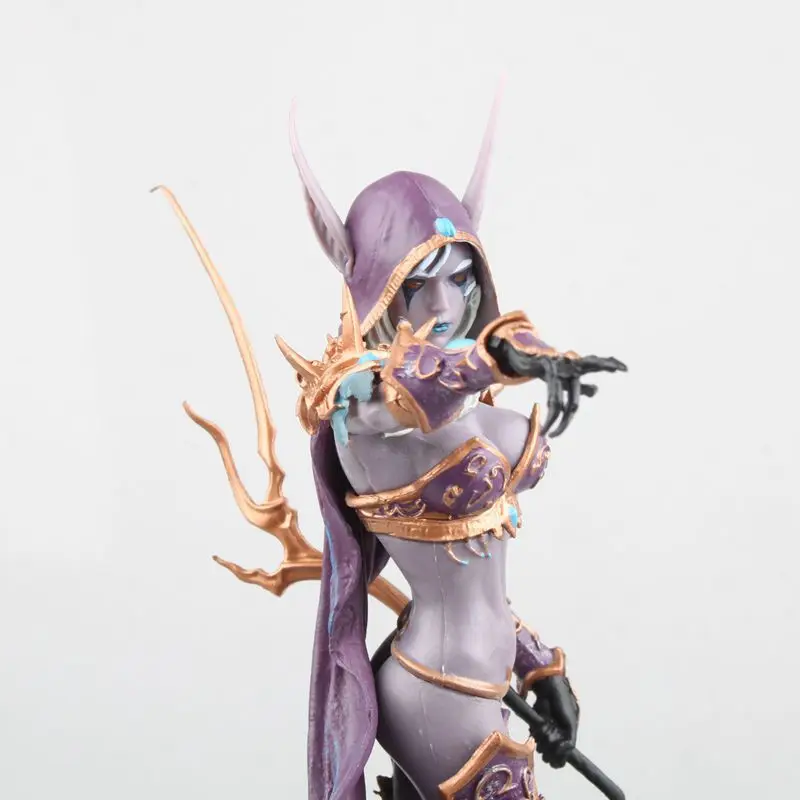 Мир варкрафт Sylvanas призрак королева Sylvanas windrunner статуя Гараж Комплект