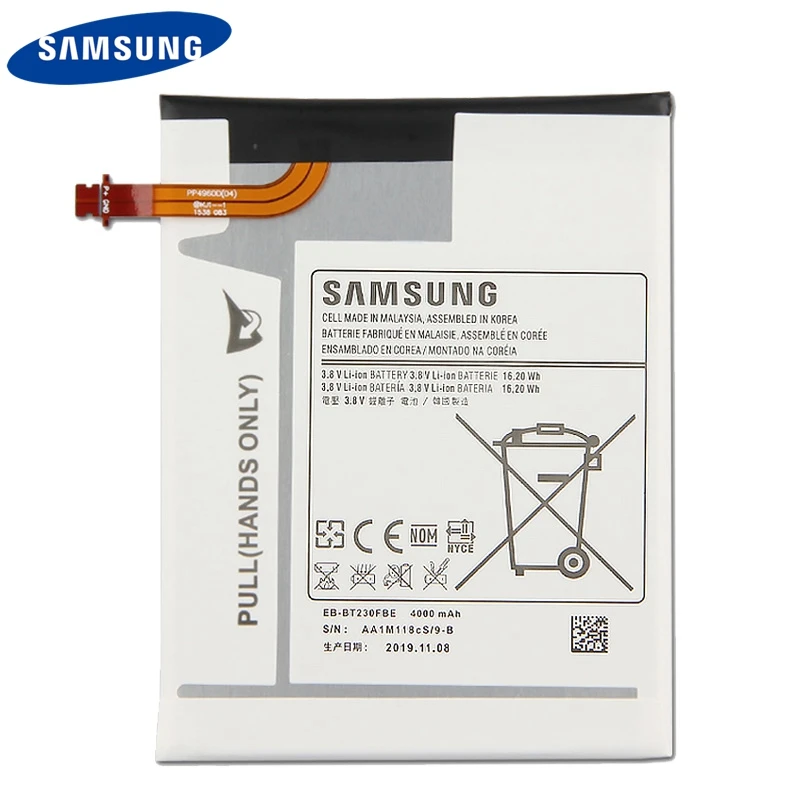 Оригинальная запасная аккумуляторная батарея для планшета SAMSUNG Galaxy Tab 4 7