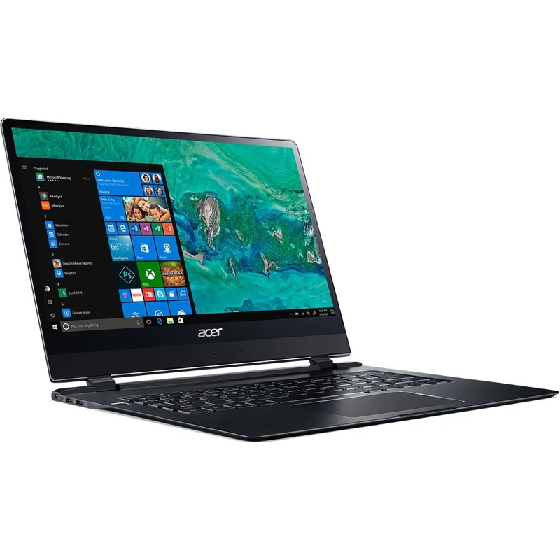 Notebook Acer Swift7 SF714-51T-M427 Intel Core i7-7Y75/8GB/256GB SSD/14.0" FHD IPS Multi-touch/Intel HD Graphics 615/WiFi+BT