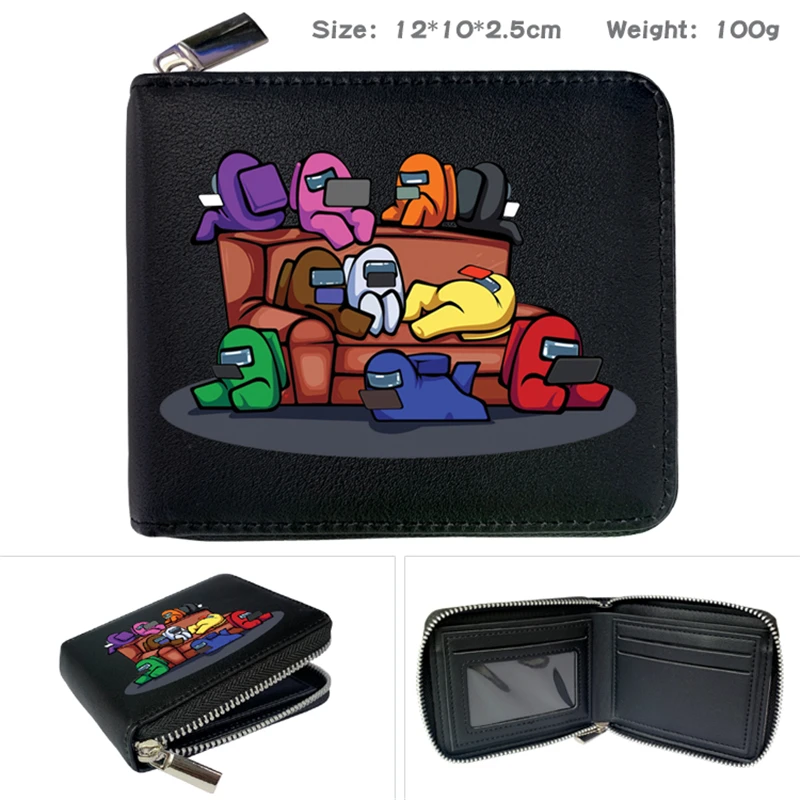 New Arrival Anime Game Wallet PU Leather Short Purse With  Card Holder WM 