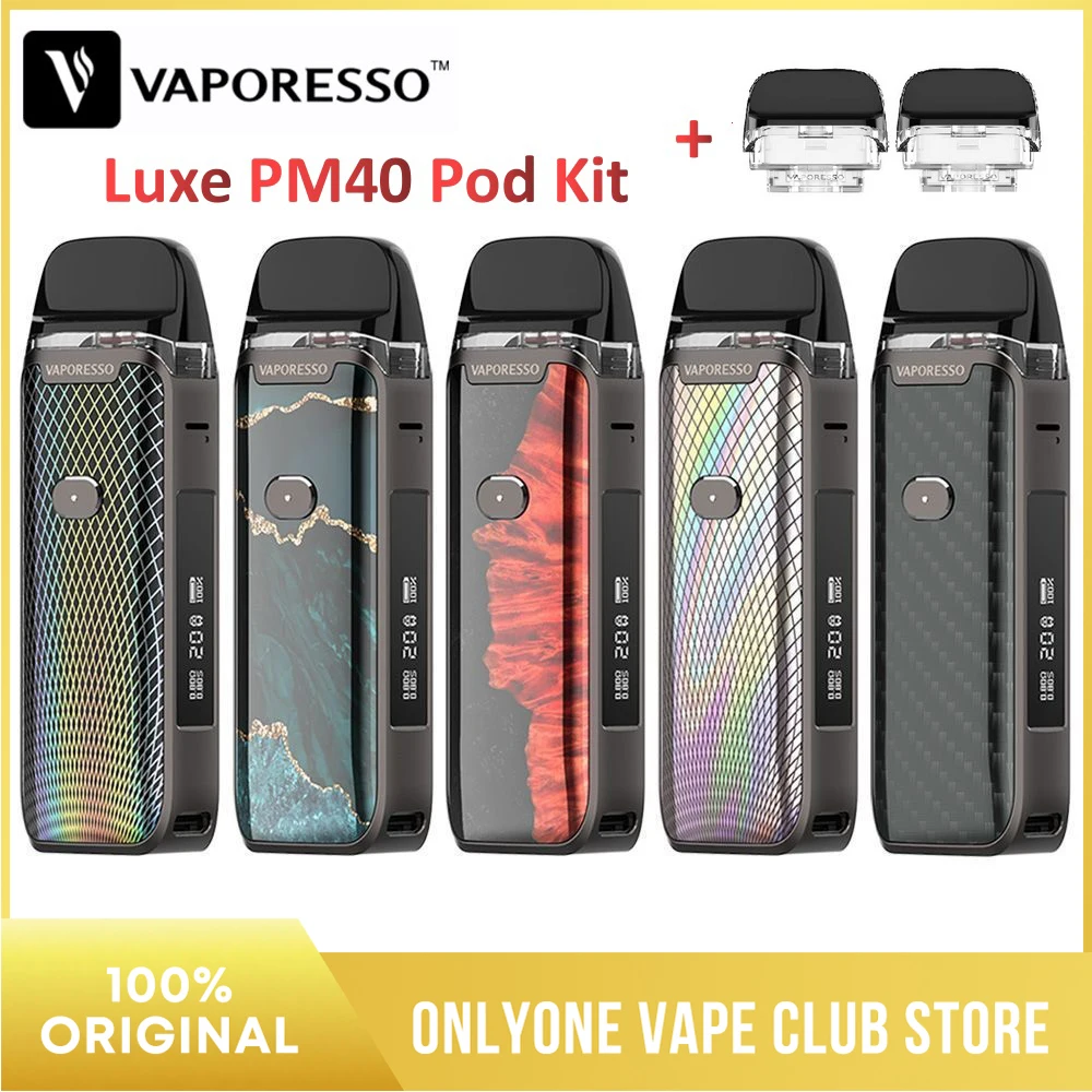Набор для вейпа Vaporesso LUXE PM40 электронная сигарета с аккумулятором 1800 мАч