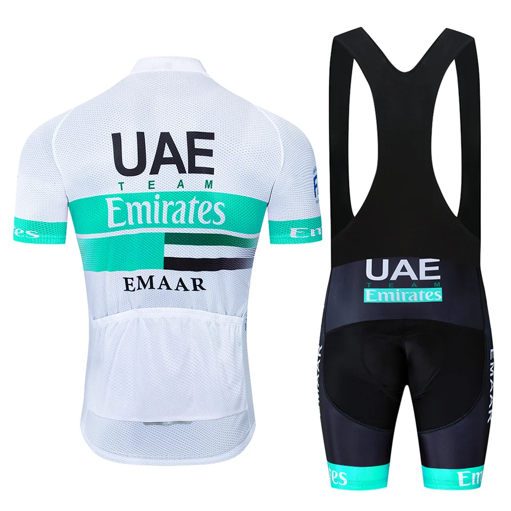UAE2018 NORTHWAVE Летняя мужская футболка с коротким рукавом дышащий набор нагрудник короткая сушка велосипедная одежда Maillot