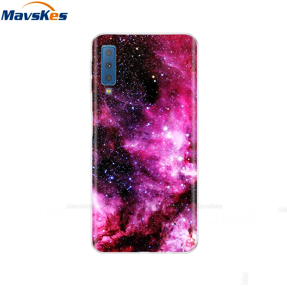 37 Милый силиконовый чехол для samsung Galaxy A7 A750 чехол 6,0 дюймовый чехол для телефона для samsung A7 7 750 750 F Fundas Coque - Цвет: 37