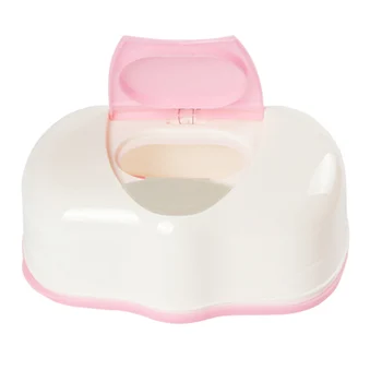 

Plastic Container Household Wet Tissue Storage Box Durable Baby Wipes Holder Case