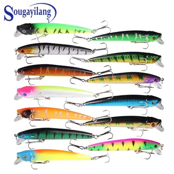 

Sougayilang 13pcs Fishing Lure 9g 12.3cm Artificial fishing bait Tackle steel hook Fishing Lures Set Fishing Gear