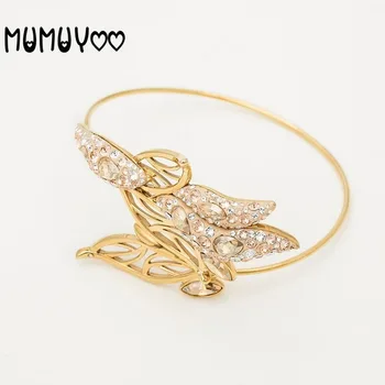 

2020 new high-quality SWA fashion glamour flower moon girl bracelet romantic petal women bracelet open adjust size jewelry.