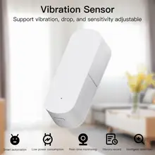 ZigBee Tuya Wireless Smart Door Sensor Window Open/Closed Magnetic Detectors APP Remote Control Vibration Alarm For Alexa Google