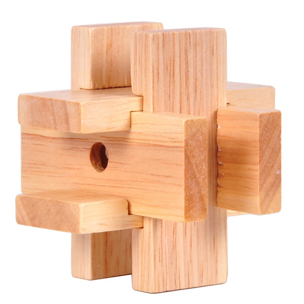 Children S Wooden Siege Locks Confusing X In A Box Logic Puzzle Burr Puzzle Brain Teasers Intellectual Education Toys Puzzles Aliexpress