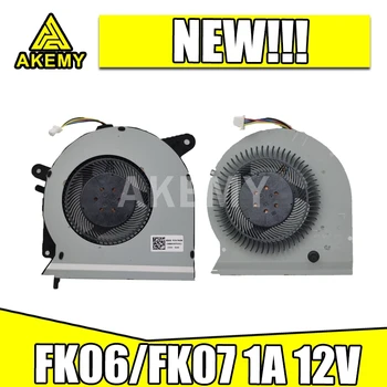 

New CPU GPU Cooler Fan For Asus ROG Strix GL503 GL503VS GL503VM Laptop DC 12V 1A DFS2013126Q0T FK07/DFS2013126R0T FK06 Radiator