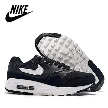 

Original Nike AIR MAX 1 ANNIVERSARY Mens Running Shoes Black AH8145-003-109-006-400 Unisex Nike Airmax 1 Women Sneakers Outdoor