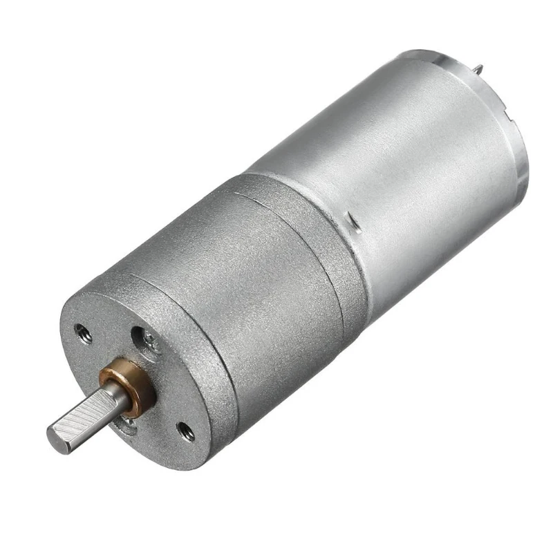 JGA25-370 DC 6V 12V 24V Motor Gear ed электродвигатель с высоким крутящим моментом