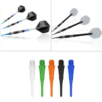 

100pcs Nylon Electronic Darts Tip 25mm 2BA Soft Tip Dartboard Game Accessories