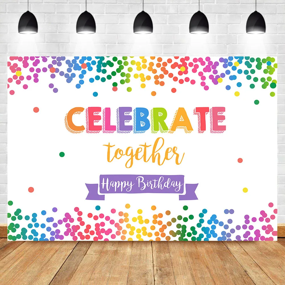 Colorful Combined Birthday Photography Backdrop Sibling Birthday Let S Celebrate Together Birthday Party Background For Children Background Aliexpress Colorful Combined Birthday Photography Backdrop Sibling Birthday Let S Celebrate Together Birthday Party Background For Children Background Aliexpress
