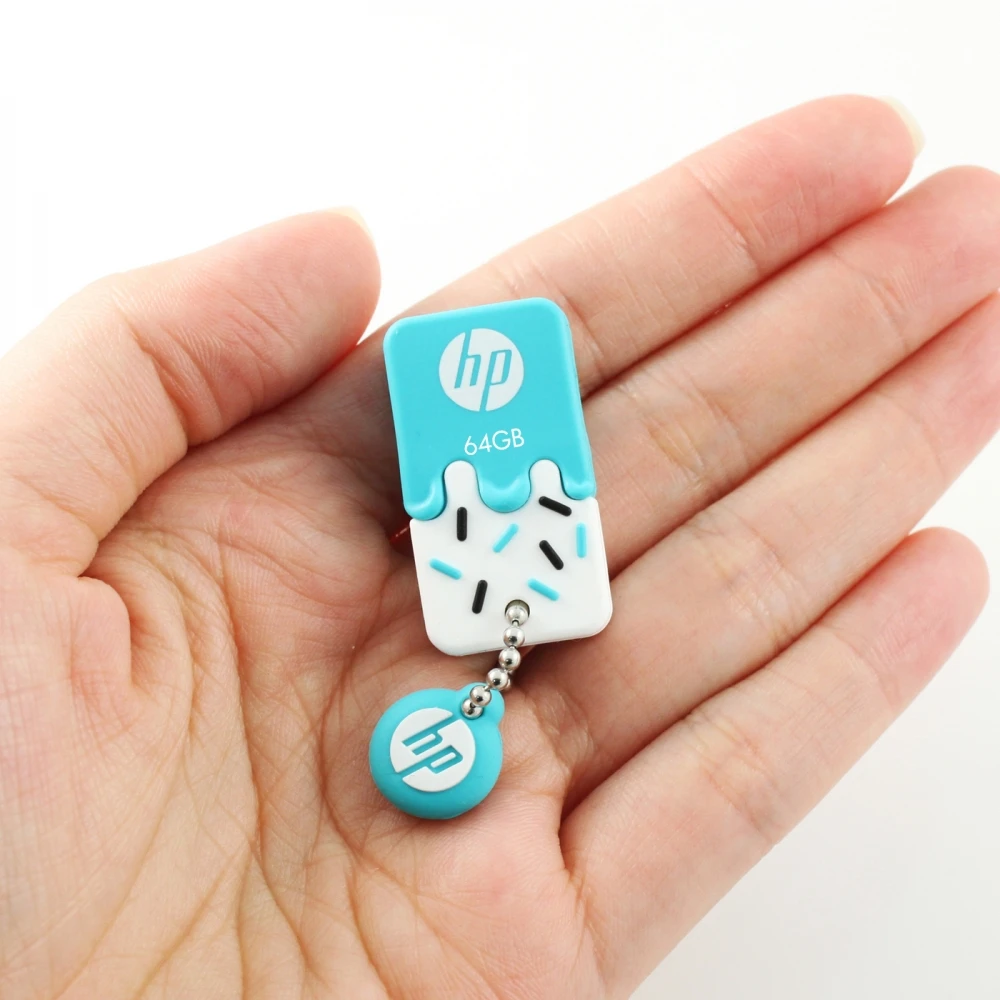 HP V178b V178p USB флеш накопитель водонепроницаемый резиновый Флешка цепь карта памяти