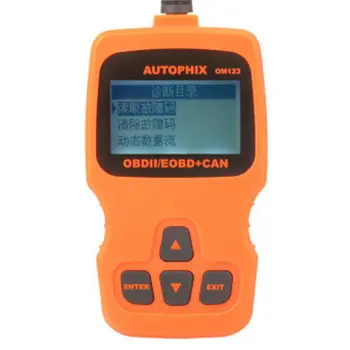 

Multi-Language Car Diagnostic Scanner OM123 OBD2 Engine Fault Code Reader Car Diagnosis Scan Tool Hand-held Tester Scanner