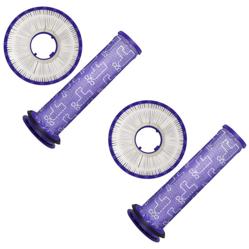 Для Dyson пылесос задний фильтр DC41 DC65 DC66 передний s аксессуары 4 шт|Запчасти для