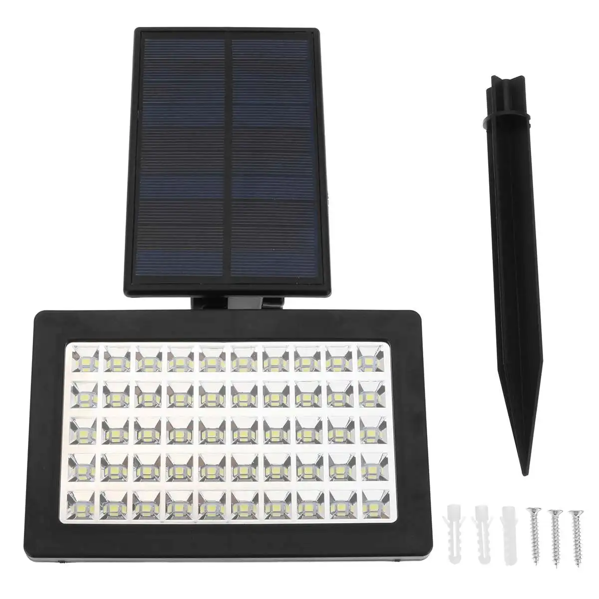 2W LED Solar Power Bright Spotlight Garden Lawn Lamp With Solar Panel Adjustable Waterproof Outdoor Landscape Light 5.5V