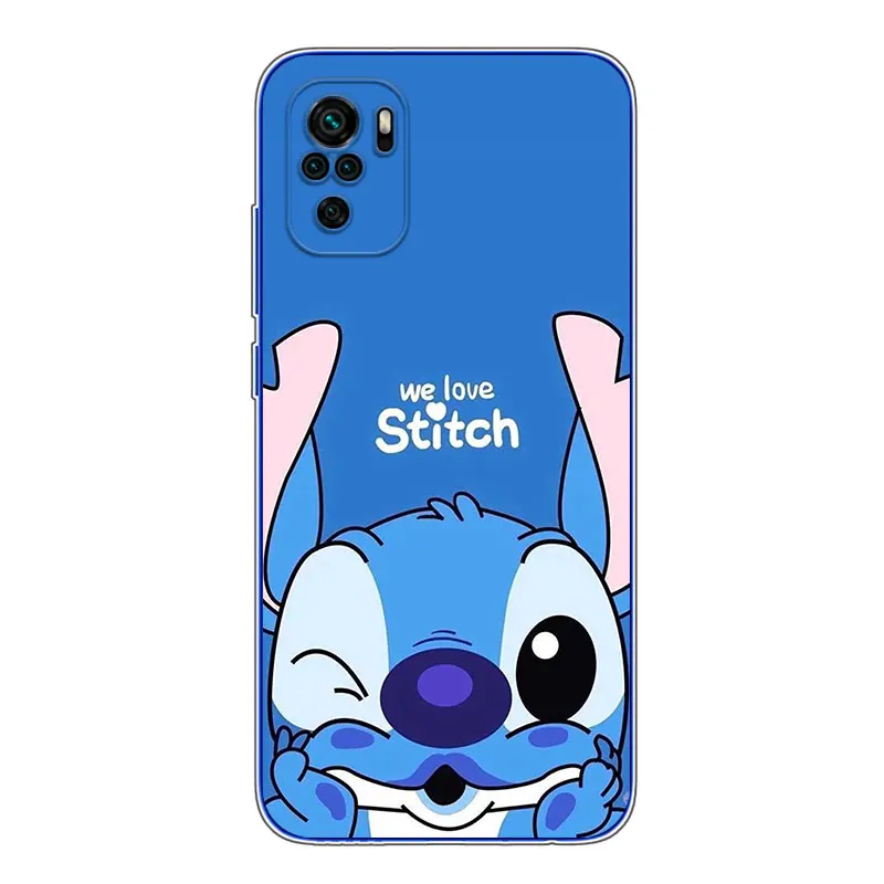 Funda de teléfono Lilo Stitch Xiaomi Redmi Note 12 11E 11S 11 11T 10 10S 9 9T 9S 8T 8 Pro Plus 5G suave funda transparente|Fundas antigolpes para teléfono| - AliExpress