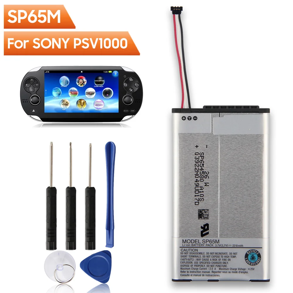Sony Replacement Phone Battery Sp65m For Sony Psv1000 Psv Vita Psvita