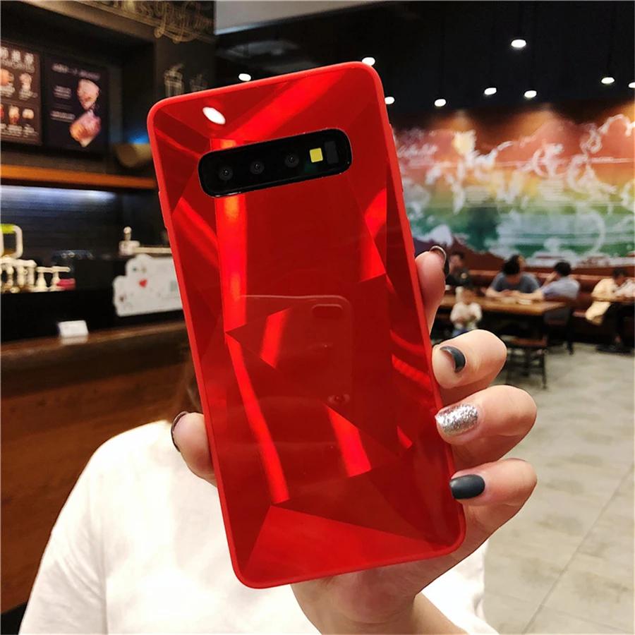 Зеркальный чехол для samsung Galaxy A70 A50 A30 A10 M30 M20 M10 S10e S10 S8 S9 A9 A7 A8 J4 J6 J8 плюс Note9 Мягкая обложка