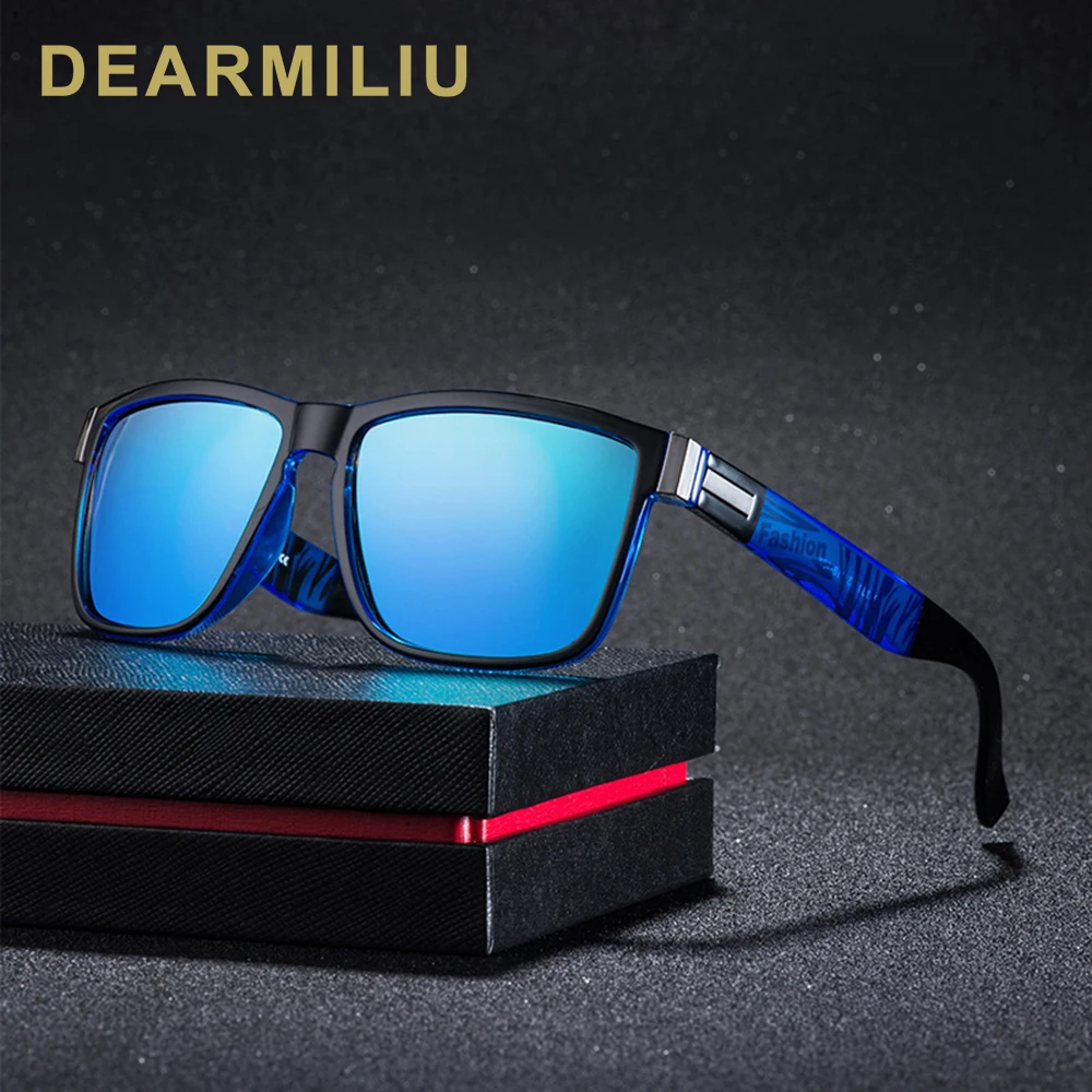 DEARMILIU, новинка, унисекс, поляризационные солнцезащитные очки с покрытием, высокое качество, для рыбалки, вождения, солнцезащитные очки, спортивные, gafas de sol hombre