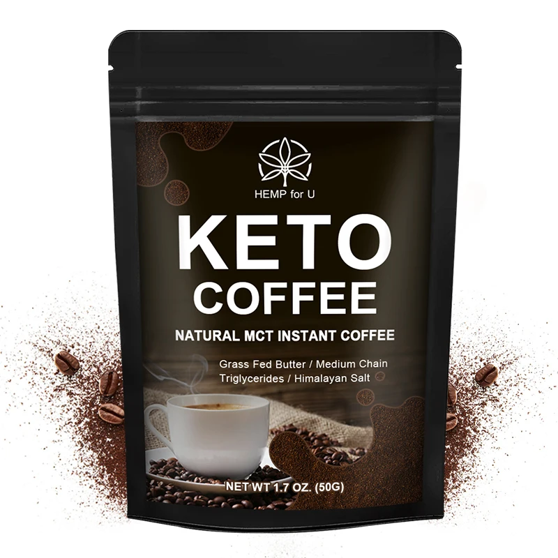 Кофейный порошок HFU Keto сжигатель жира Детокс подавитель аппетита добавка кетоны