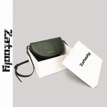 

New Style In ,Bag women's bag new autumn and winter 2020 Joker Western style patent leather bag Messenger bag