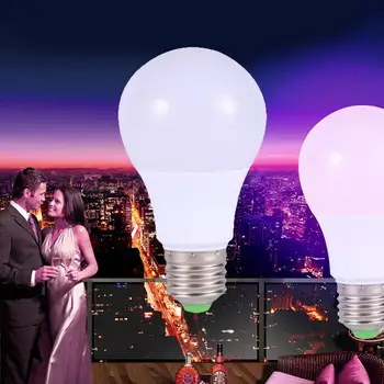 

Colorful RGB Dimmable LED Light Bulb Lamp 3W 85-265V E27 with Remote Control