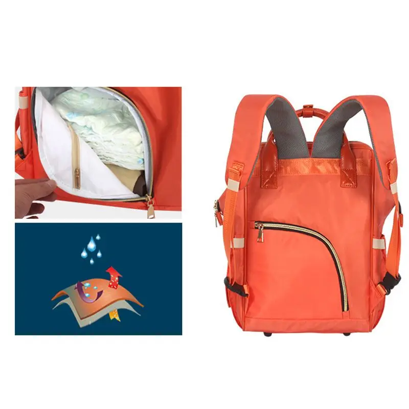 Multi-Function Picnic bag Large Capacity Maternal And Child Package Waterproof Shoulder Mother Bag Fashion Mummy Bag