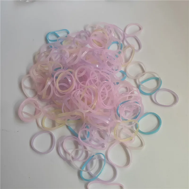170pcs Rubber Bands for Doll Pet Cat Dog Hair Bows Grooming Accessories 