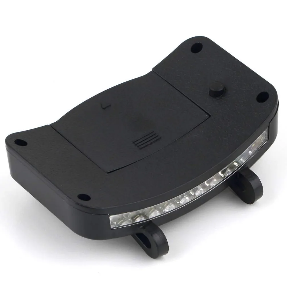 11 LED Headlamps Clip On Cap Hat Light Camping Walking Working Jogging Light