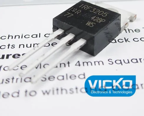 [YK]10 шт. Бесплатная доставка IRF3205 IRF3205PBF MOSFET MOSFT 55 в 98A 8mohm 97.3nC TO-220 Новый оригинальный