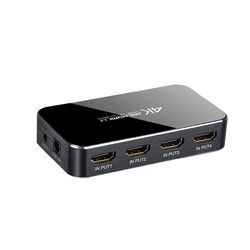 Promotion commutateur HDMI 4K @ 60Hz, sortie 4 en 1 avec Audio optique/télécommande, séparateur HDMI avec extracteur Audio Support ARC 
