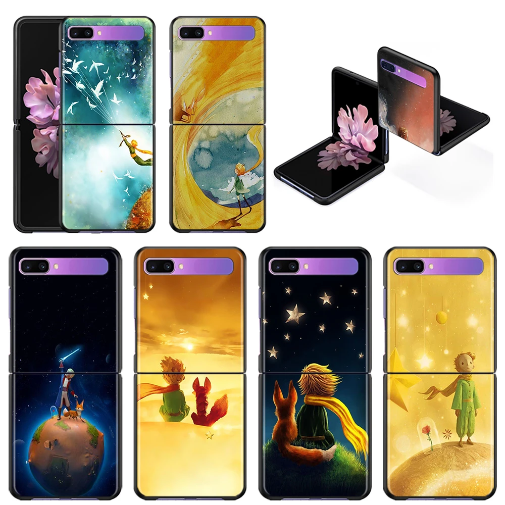 Phone Case For Samsung Galaxy Z Flip3 5G z flip 3 5G zFlip Cover Cellphone Shell Fundas The Little Prince And the Fox samsung flip3 case