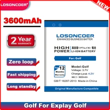 LOSONCOER 3600 мАч Высококачественная запасная батарея мобильного