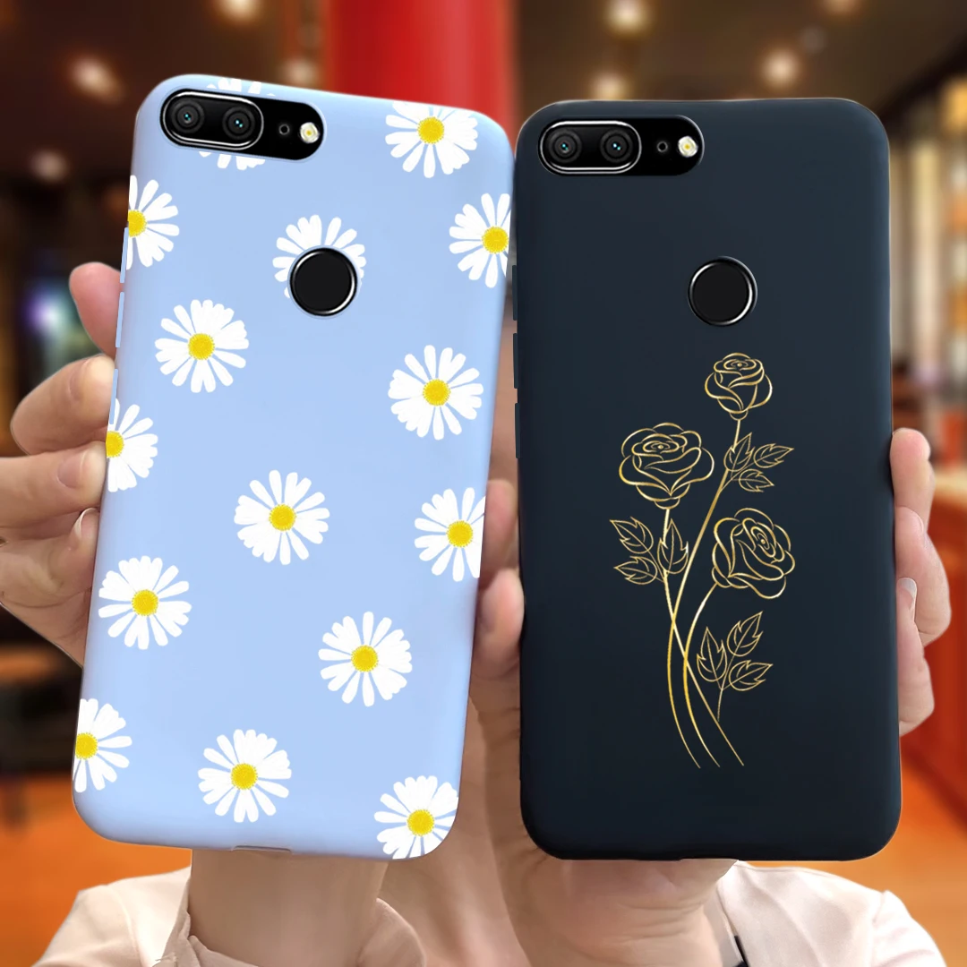 Floral Soft Silicone Phone Case - Cute Protective Back Cover