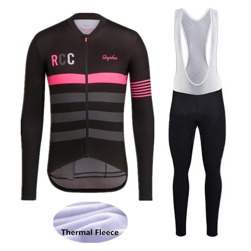 Зимний термальный флис RCC майки для велоспорта комплект Майо Ropa Ciclismo Invierno MTB Одежда для велоспорта спортивная одежда# G3F6