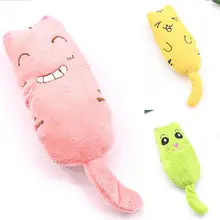 

Pet Bite Resistant Soft Cute Cat Toy Elastic Kitten Biting Teeth Toy For Pink Pillow For Relieving Stress Products