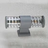 Up and Down Lighting Aluminum E27 Wall Light Outdoor Porch Light Black/Gray Waterproof Garden Wall Lamp 4