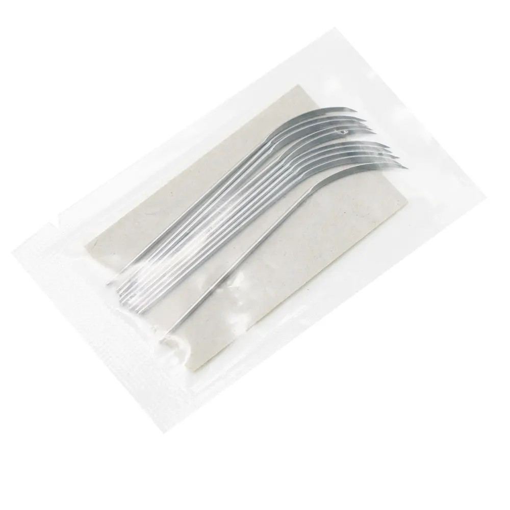 Veterinary Surgery Suture Needle and Suture Thread Pet Animal Pig Curved Trigeminal Needle Veterinarian Surgical Tool,veterinary needle