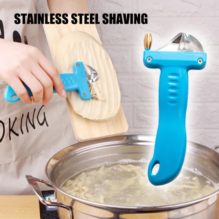 Noodles Slicer Portable Stainless Steel Pasta Cutter with Handle Heat Resistance Tools GQ999