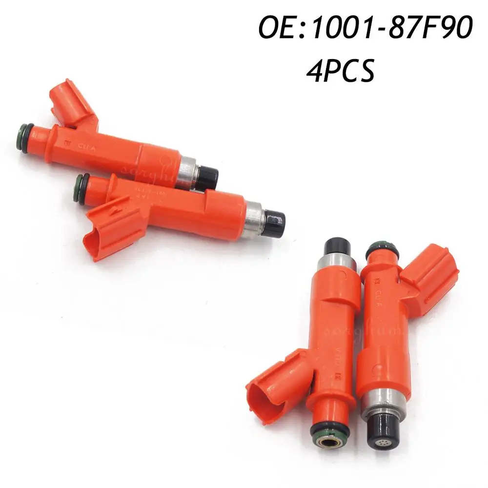 4 шт. топливный инжектор 1001-87F90 для 1ZZFE 2ZZGE Toyota Corolla Lotus exige 1.8L Scion tC 2.4L