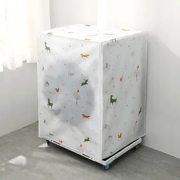 

Home Washing Machine Covers Storage Portable Thickened Dust Covers Organization Practical Dust Cover Storage Bag