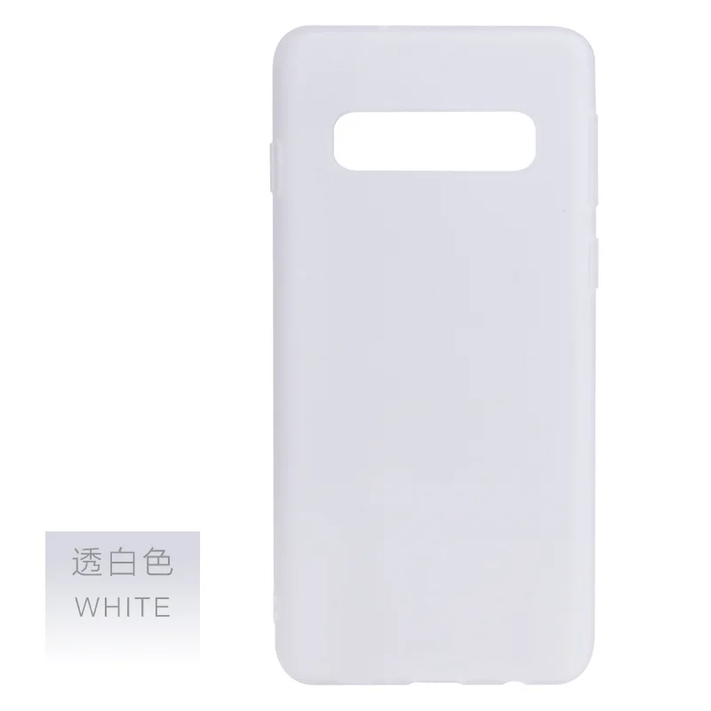 Силиконовый чехол для телефона samsung Galaxy Note 10 ярких цветов для samsung Galaxy Note 10 Pro Coque Funda - Цвет: White