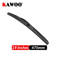 Universal Car Wiper Blade - Premium Hybrid Windshield Accessory - Right Hand Drive - RHD (19 Inches)